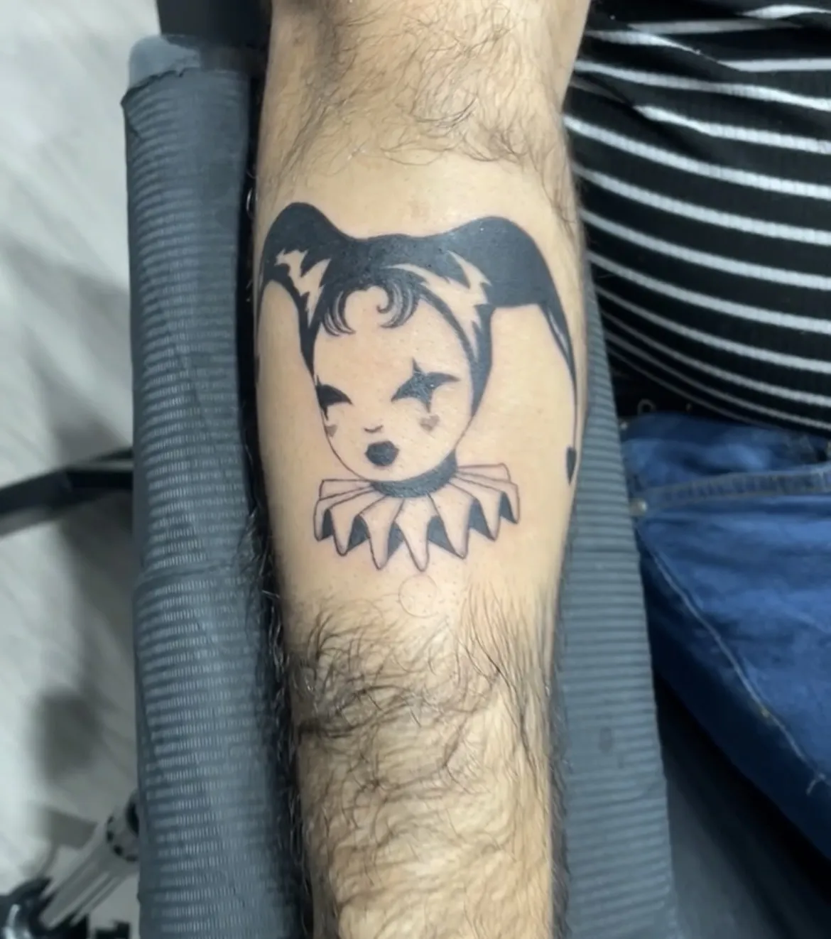 Goth Clown Custom Recreate Design/ Incomplete PotterySun